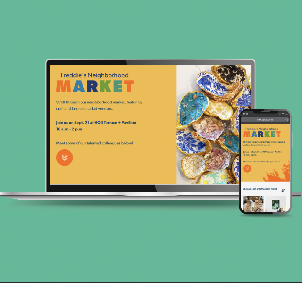 Case Study: Experiential Event: Craft Fair and Farmer’s Market